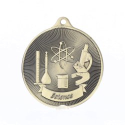 Universal Medal Gold 50mm - Science