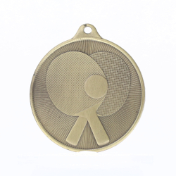 Universal Medal Gold 50mm - Table Tennis