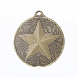 Universal Medal Gold 50mm - Star