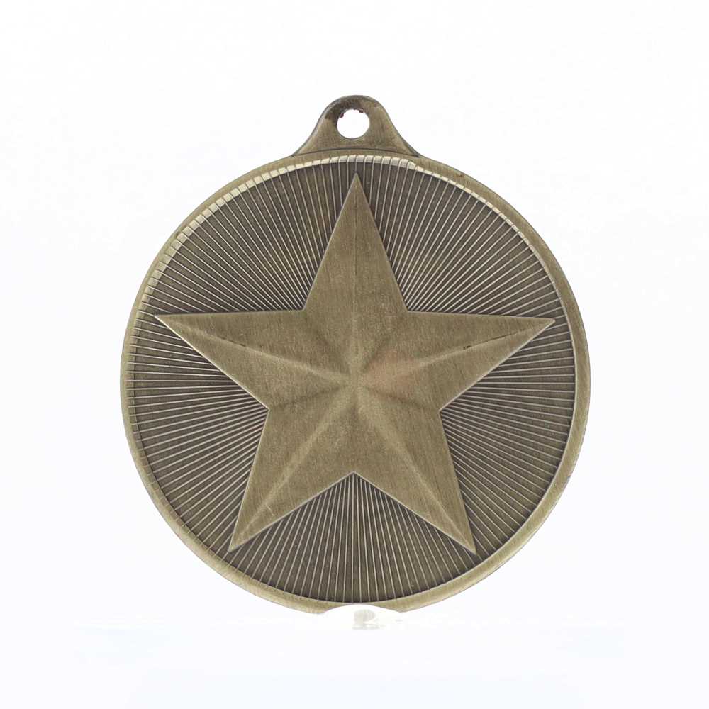 Universal Medal Gold 50mm - Star
