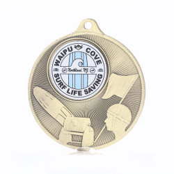 Universal Logo Medal Gold 50mm - Lifesaving
