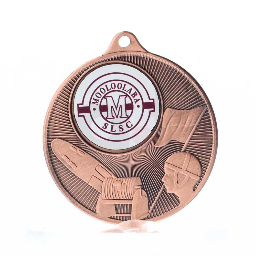 Universal Logo Medal Bronze 50mm - Lifesaving