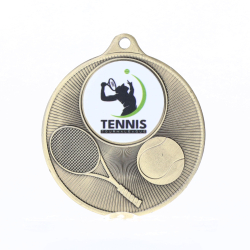 Universal Logo Medal Gold 50mm - Tennis