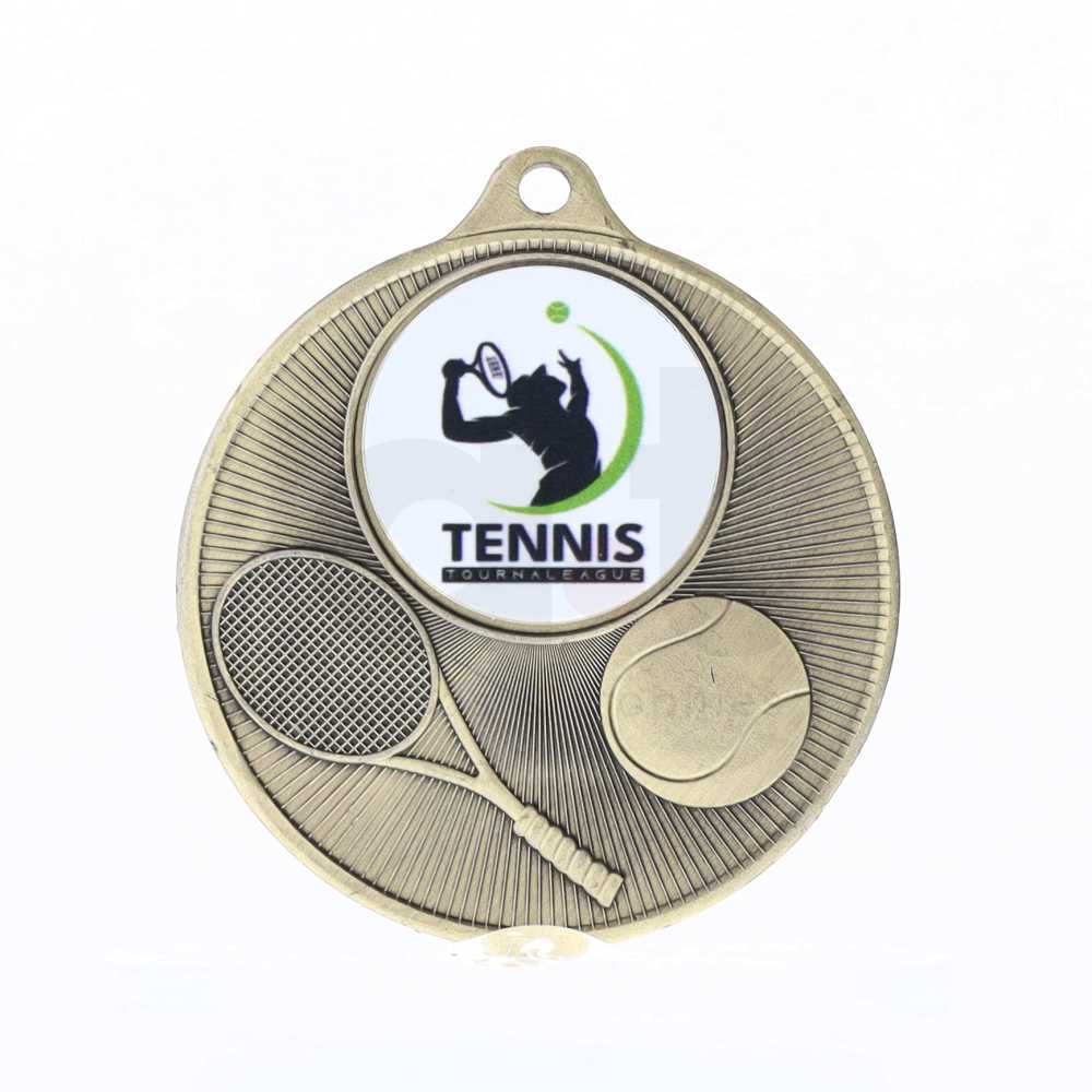 Universal Logo Medal Gold 50mm - Tennis