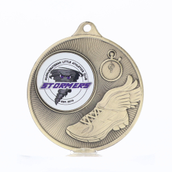 Universal Logo Medal Gold 50mm - Track