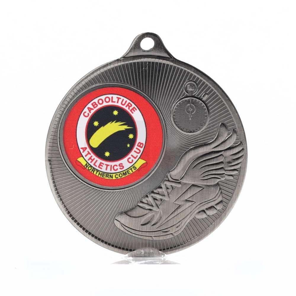Universal Logo Medal Silver 50mm - Track