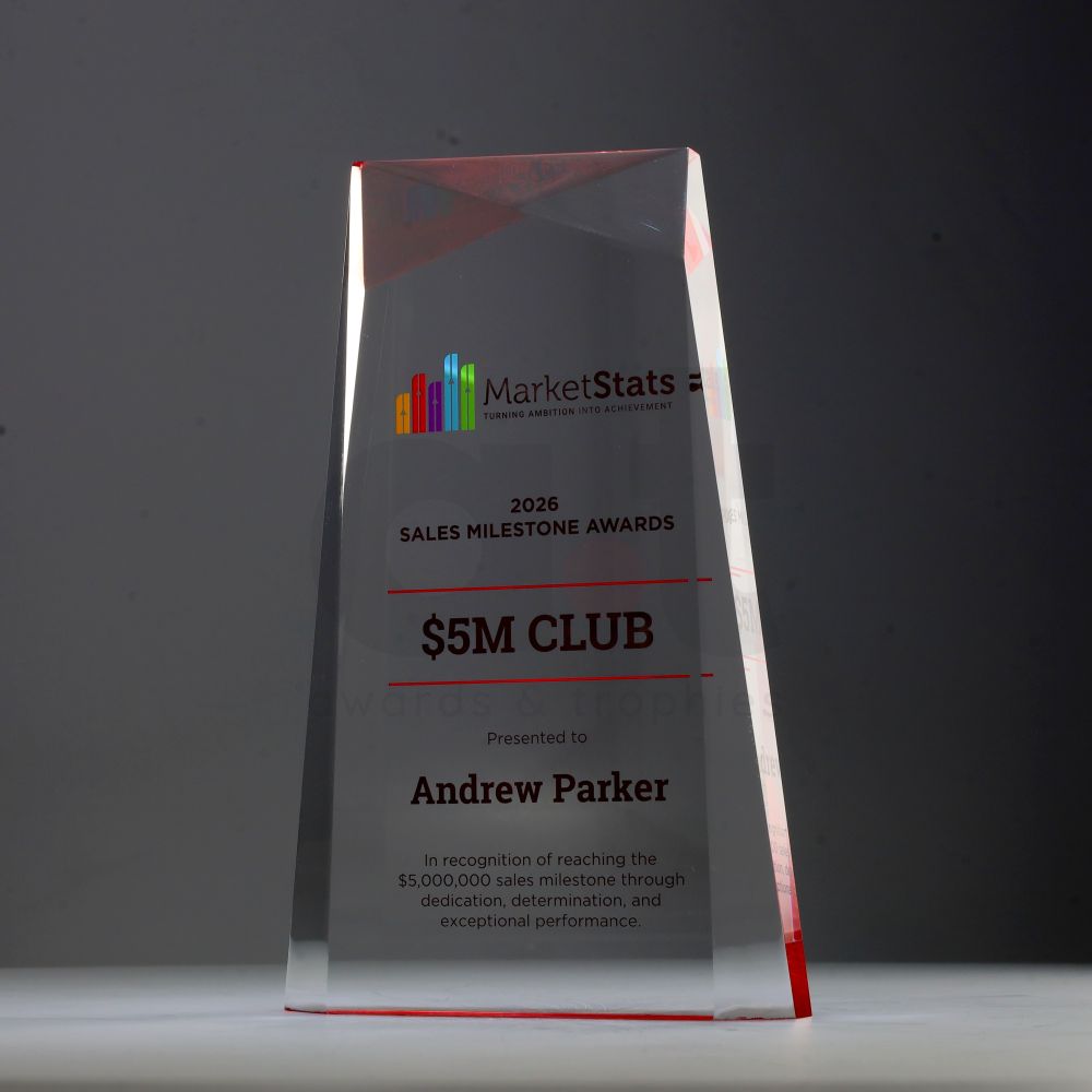 Acrylic Pinnacle 175mm - Red