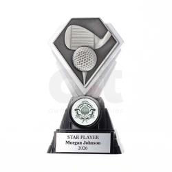 Diamond Trophy 125mm - Golf