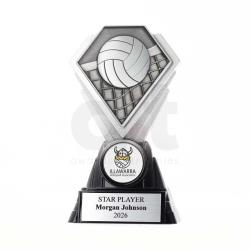 Diamond Trophy 125mm - Volleyball