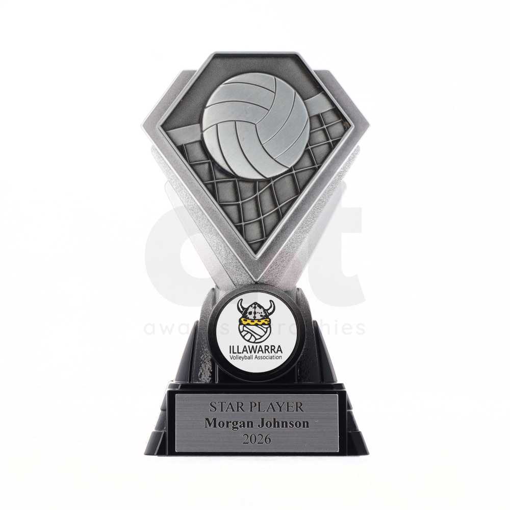 Diamond Trophy 125mm - Volleyball
