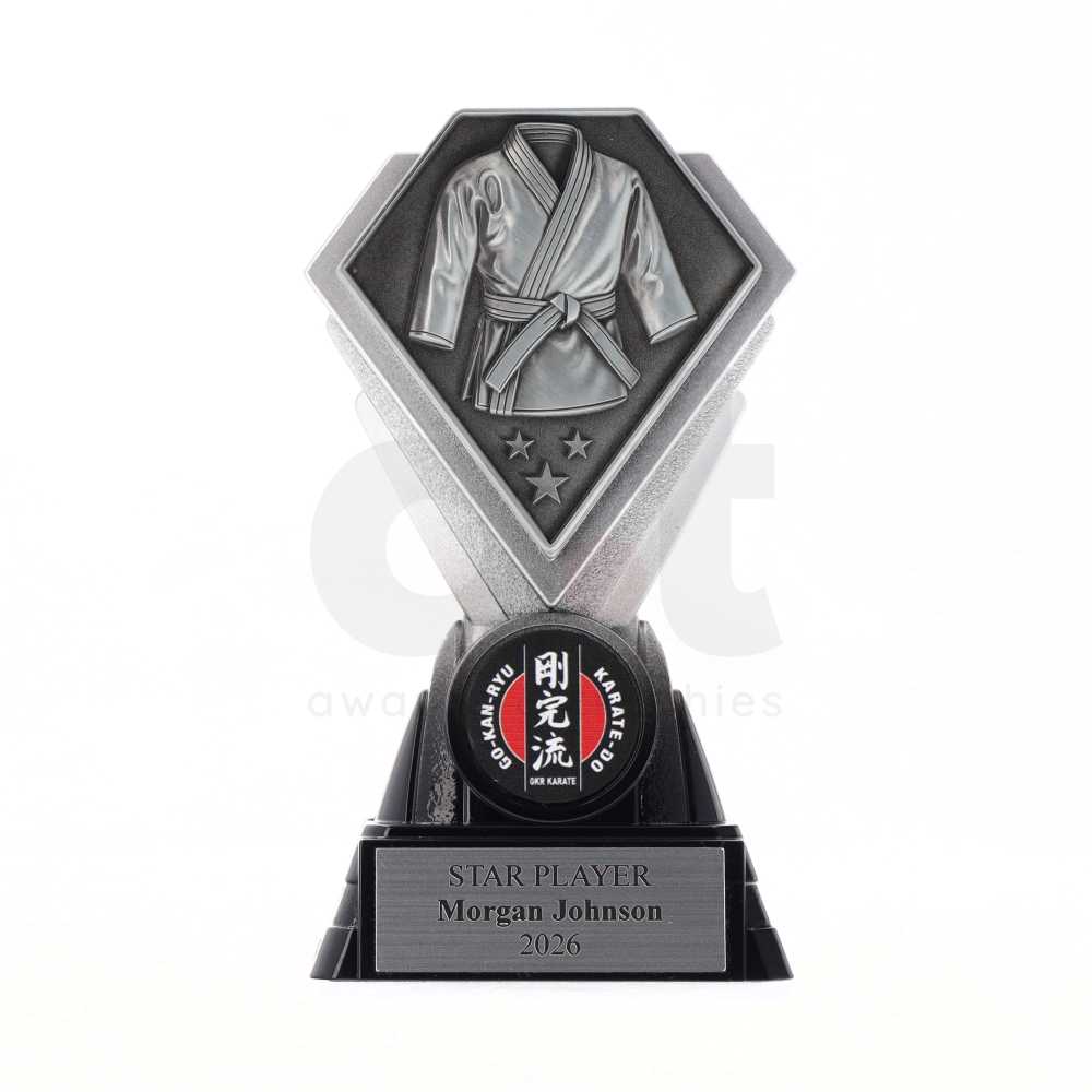 Diamond Trophy 125mm - Martial Arts