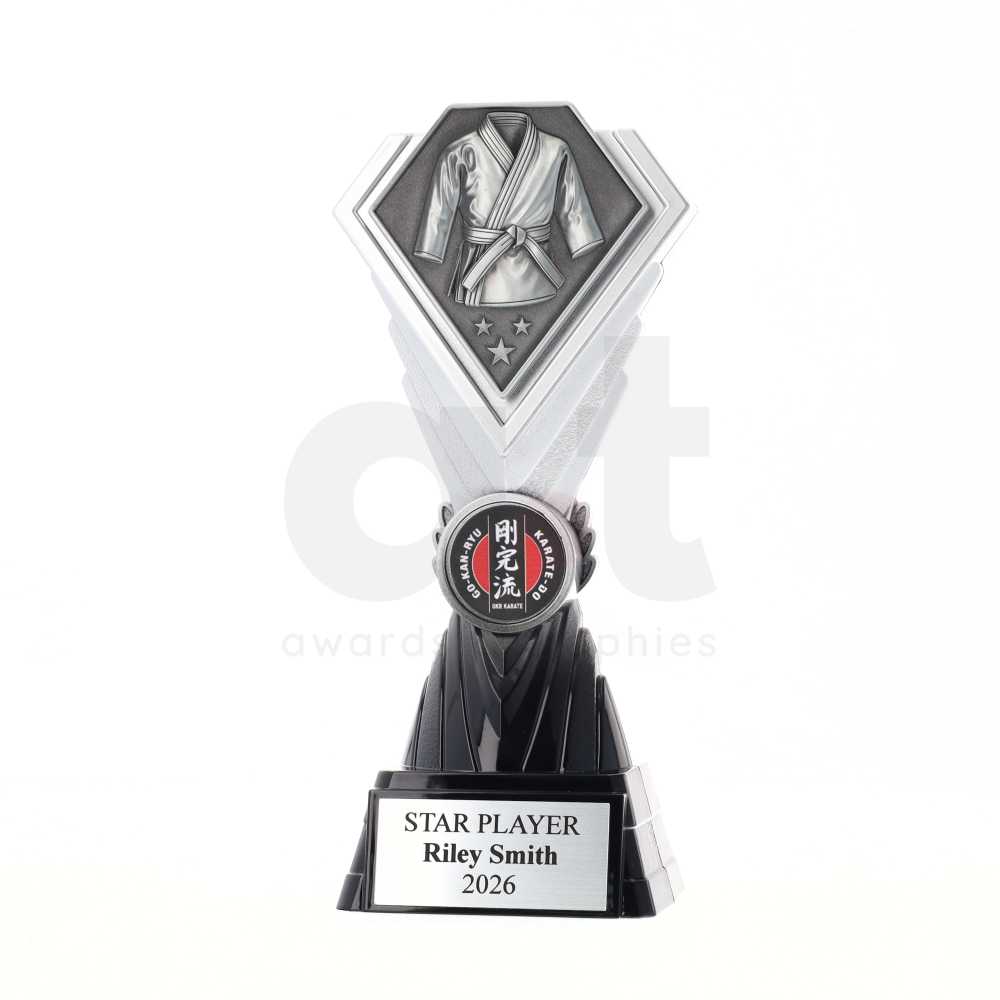 Diamond Trophy 175mm - Martial Arts