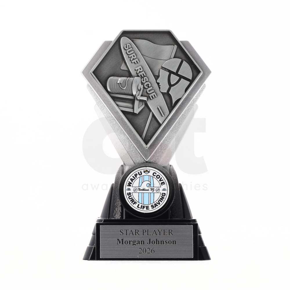Diamond Trophy 125mm - Lifesaving