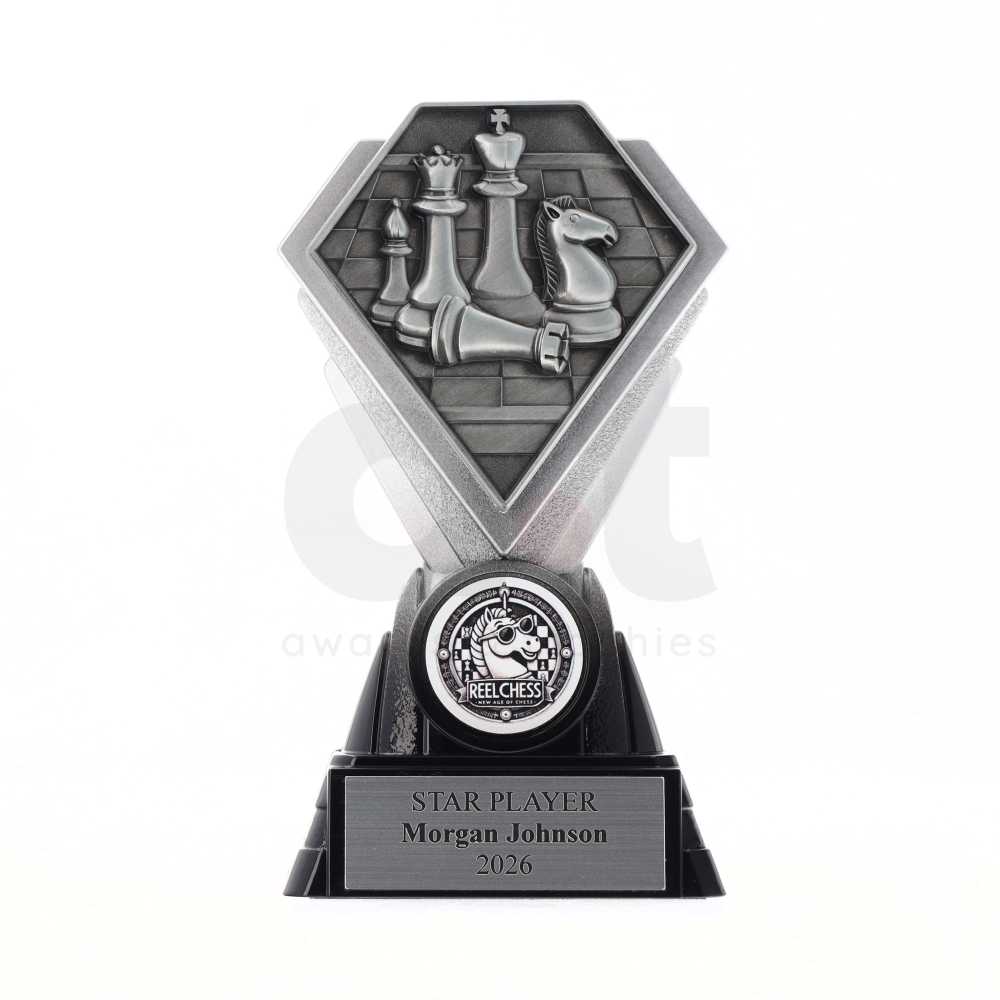 Diamond Trophy 125mm - Chess