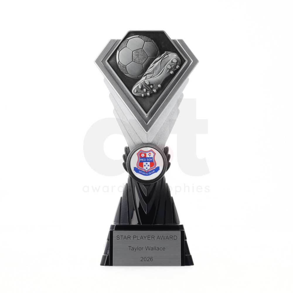 Diamond Trophy 175mm - Football