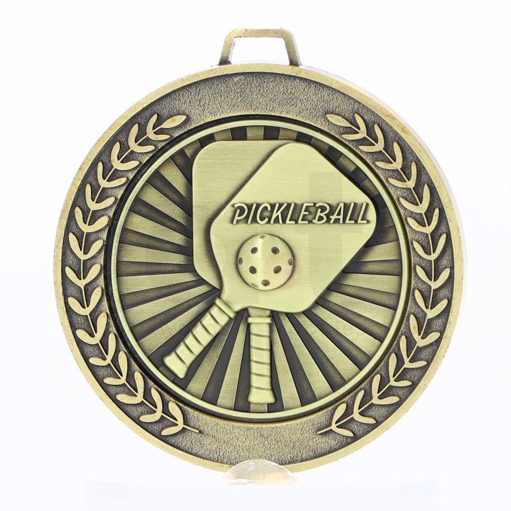 Heavyweight Pickleball Medal 70mm Gold