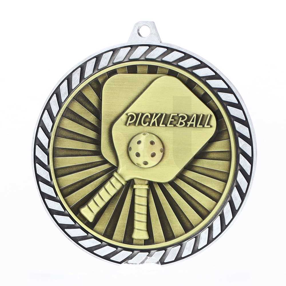 Venture Pickleball Medal Silver 60mm