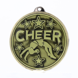 Triumph Cheer Medal 55mm Gold