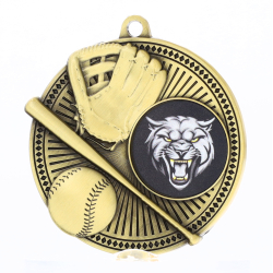 Tempo Logo Medal Gold 55mm - Baseball