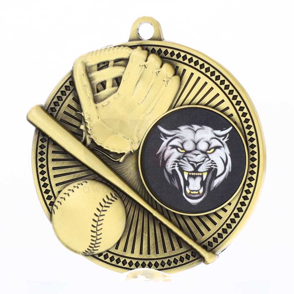 Tempo Logo Medal Gold 55mm - Baseball