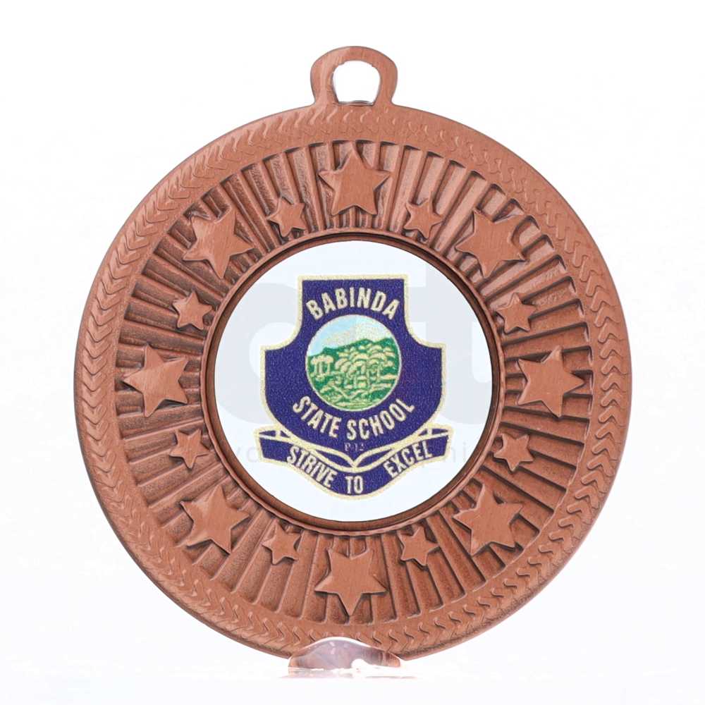 Brio Personalised Medal 50mm - Bronze
