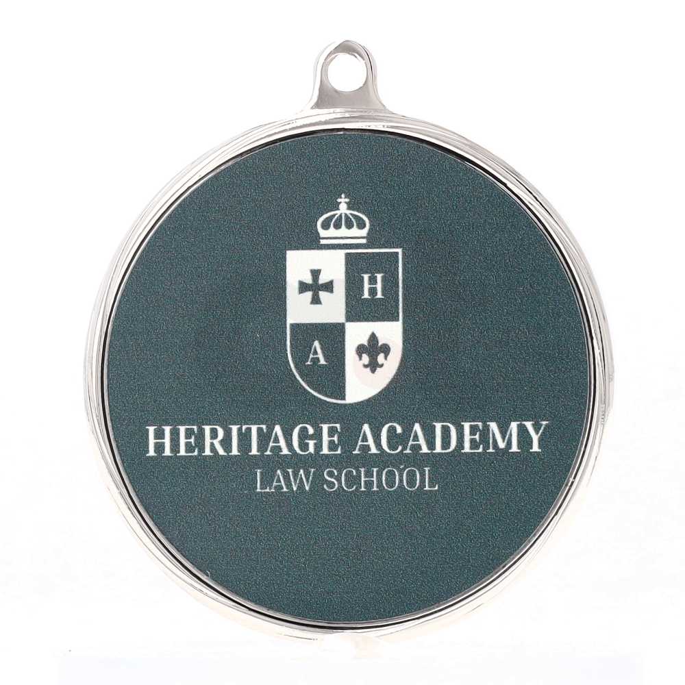 Firebrand Personalised Medal 55mm - Silver