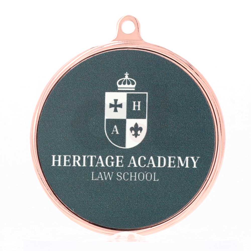Firebrand Personalised Medal 55mm - Bronze