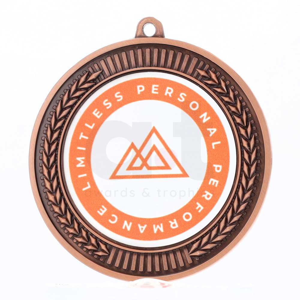 Invincible Personalised Medal 70mm - Bronze
