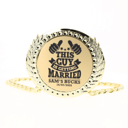 Showstopper XL Plastic Medal with Chain