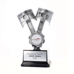 3D Piston Trophy 280mm
