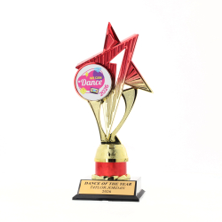 Brightstar 245mm - Gold/Red