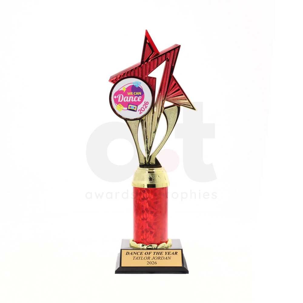 Brightstar 295mm - Gold/Red