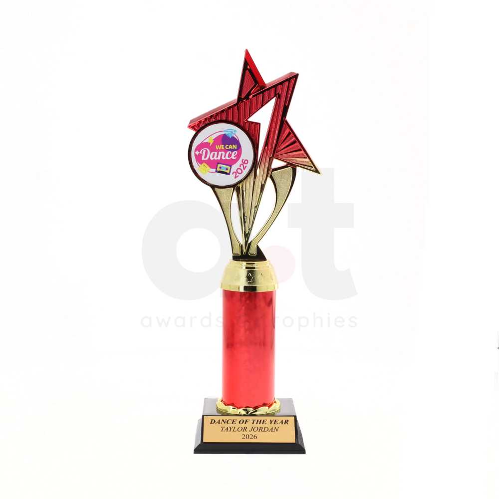 Brightstar 320mm - Gold/Red