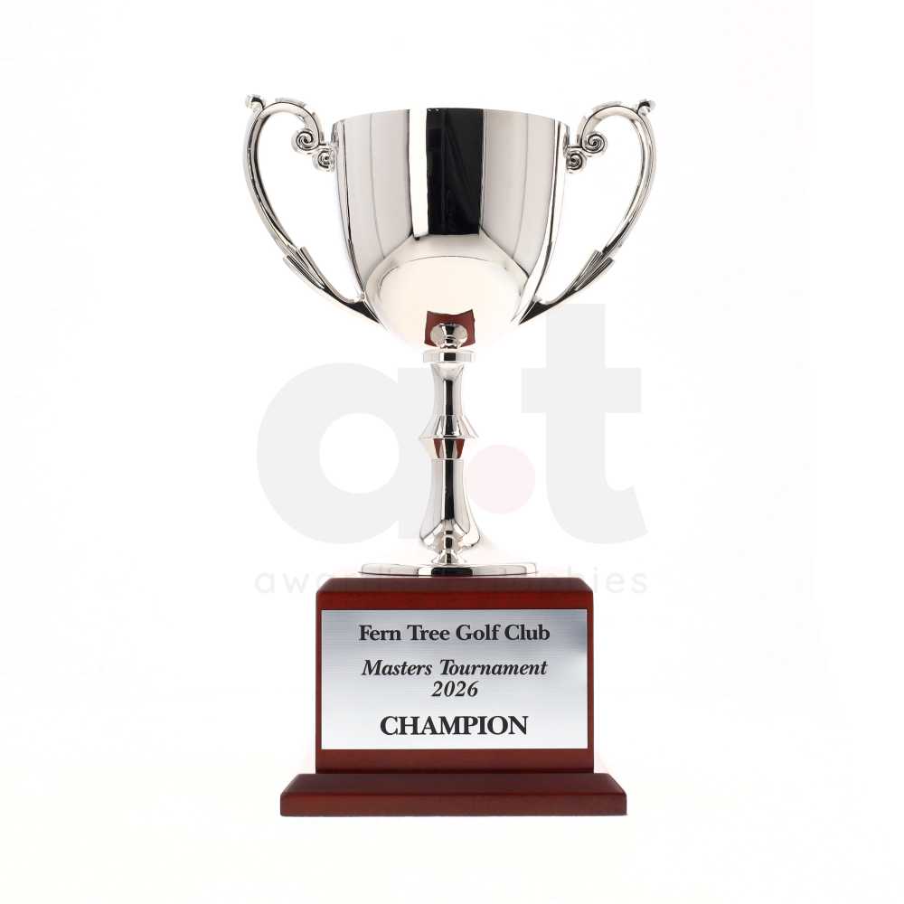 Recognition on Timber 220mm - Silver