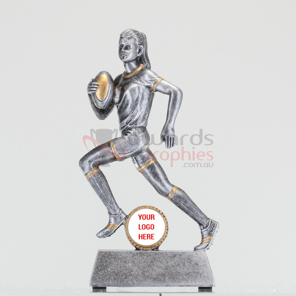 Female Rugby Action Hero 160mm