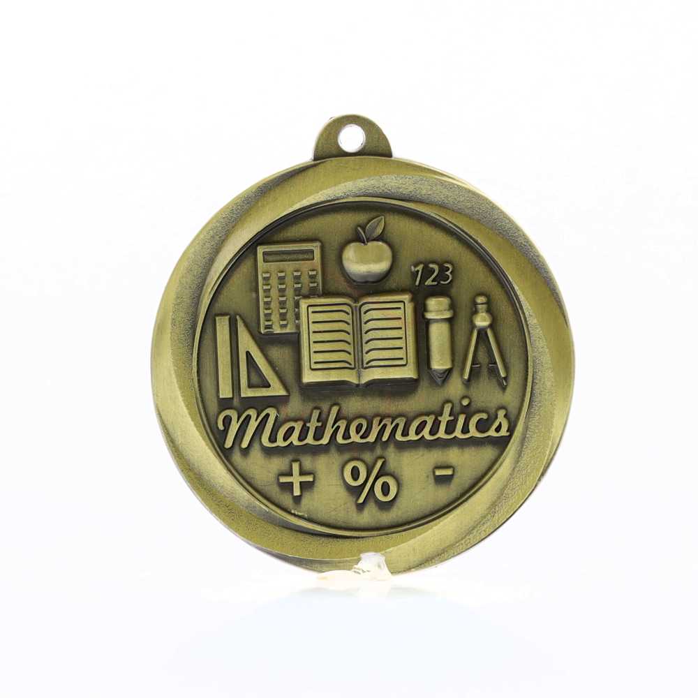 Econo Maths Medal 50mm