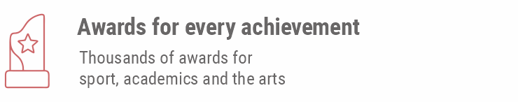 Awards for every achievement