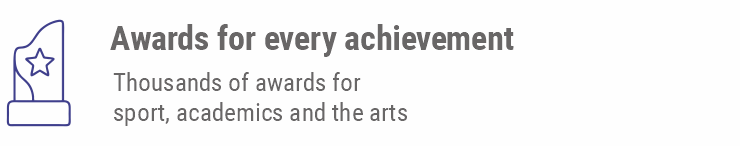 Awards for every achievement