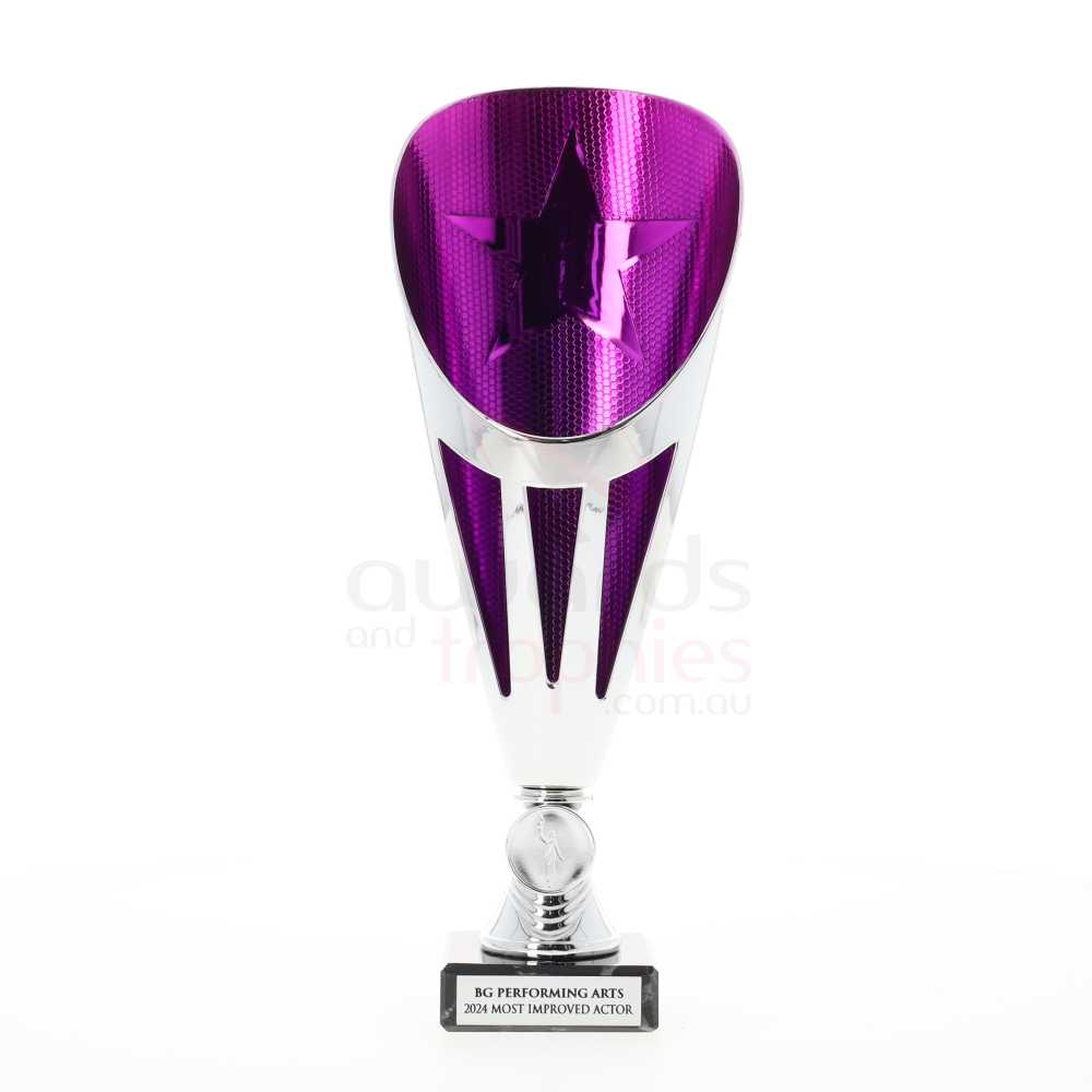 Dianna Cup Silver/Purple 310mm