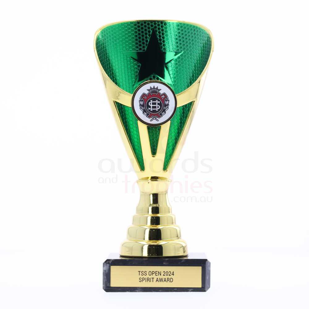 Arianna Cup Gold/Green 170mm