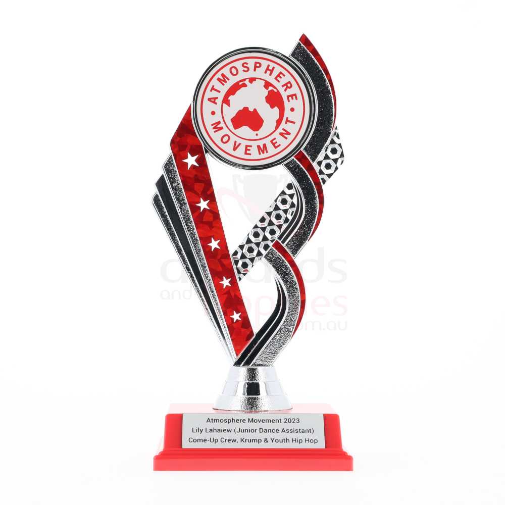 Braid Red/Silver 185mm