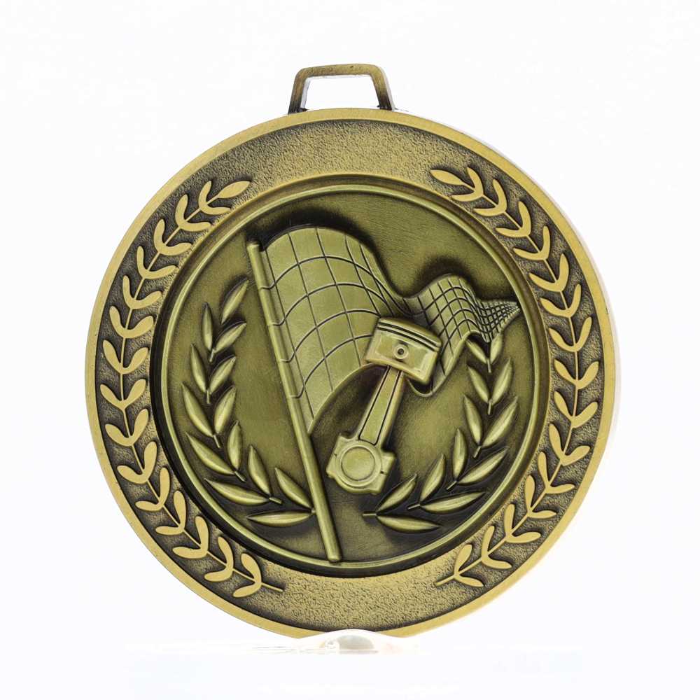 Heavyweight Motorsport Medal 70mm Gold