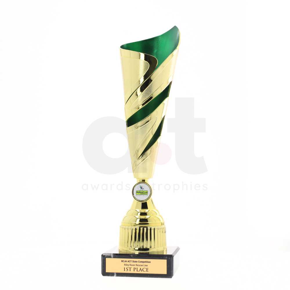 Cyclone Cup Gold / Green 370mm