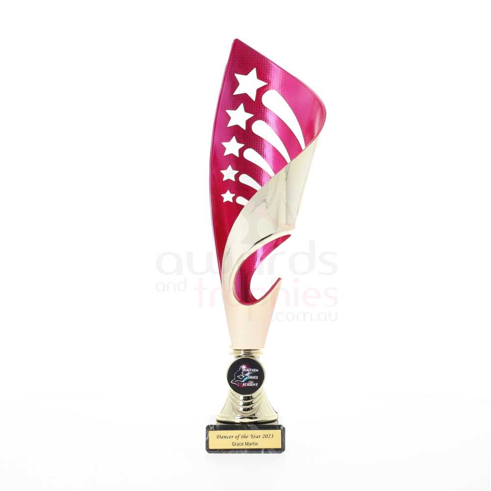 Olympia Cup - Gold/Pink 305mm