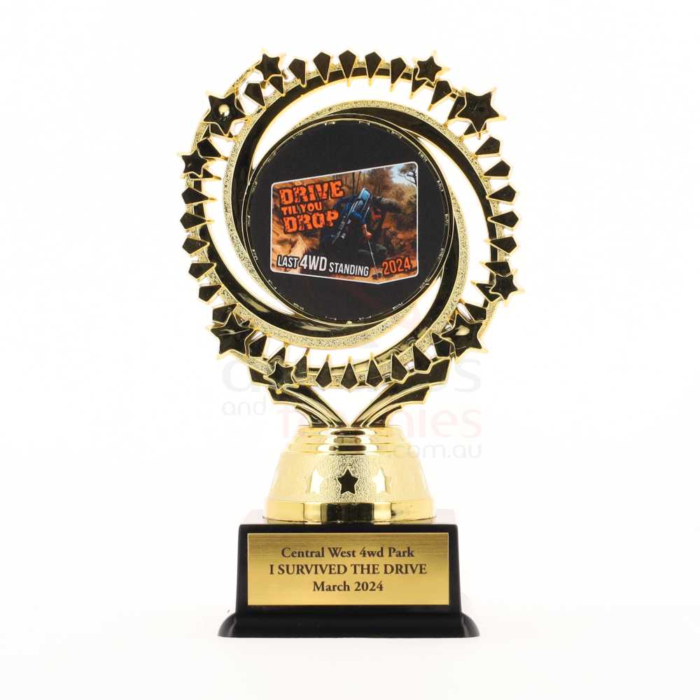 Personalised Gold Cosmic 150mm