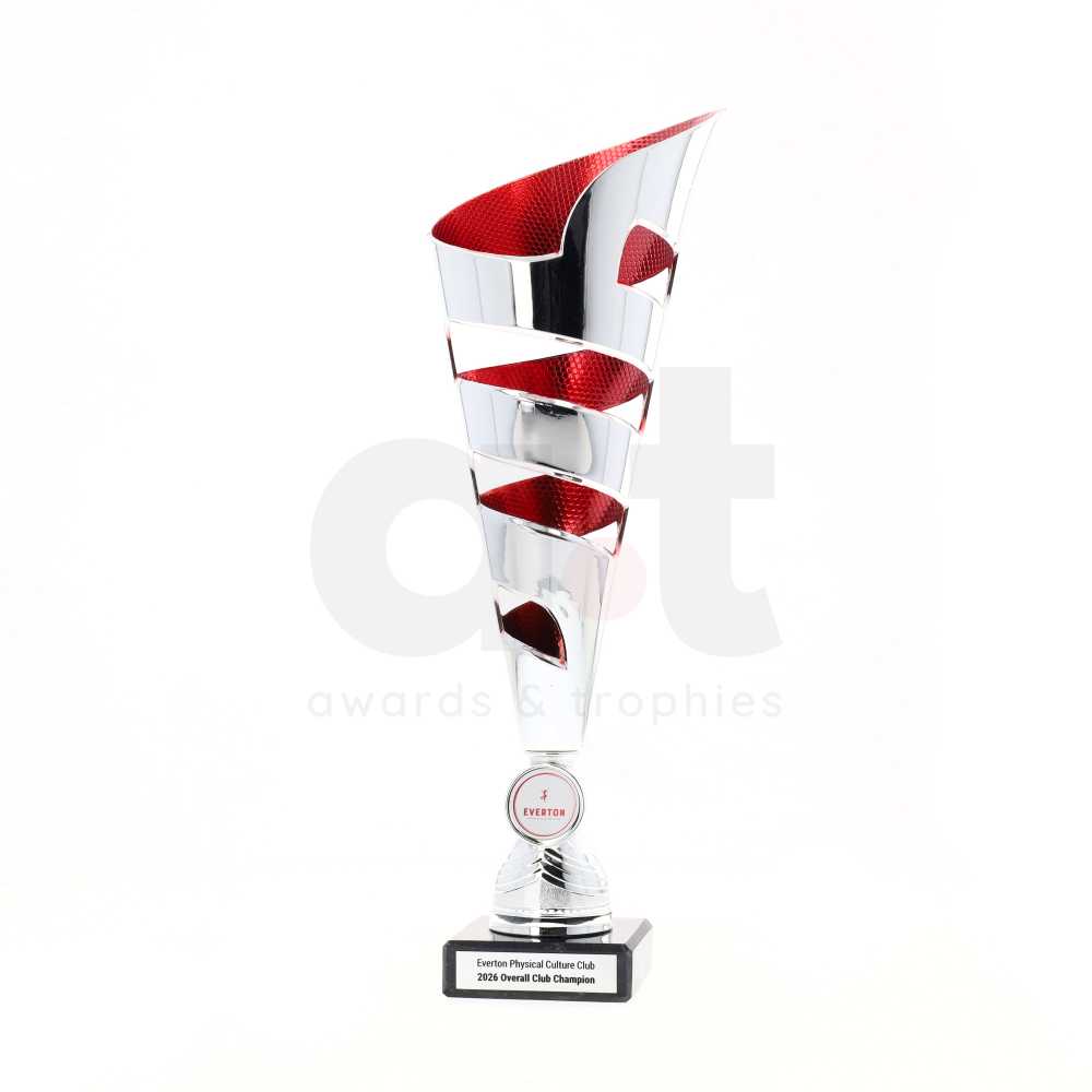 Majorca Cup Silver/Red 320mm
