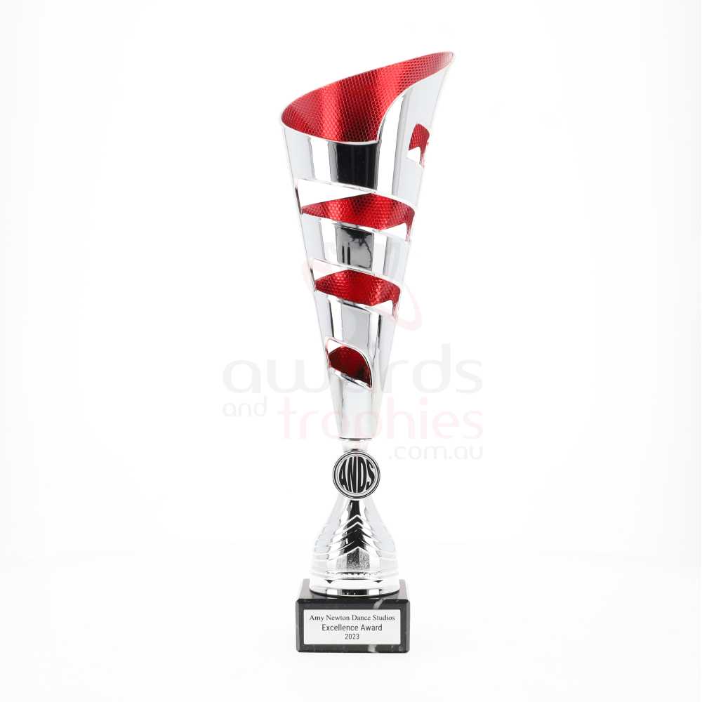 Majorca Cup Silver/Red 370mm