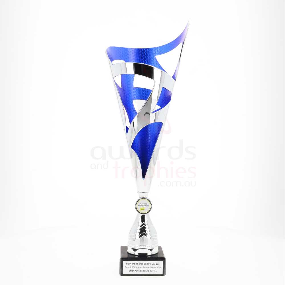 Madeira Cup Silver/Blue 440mm