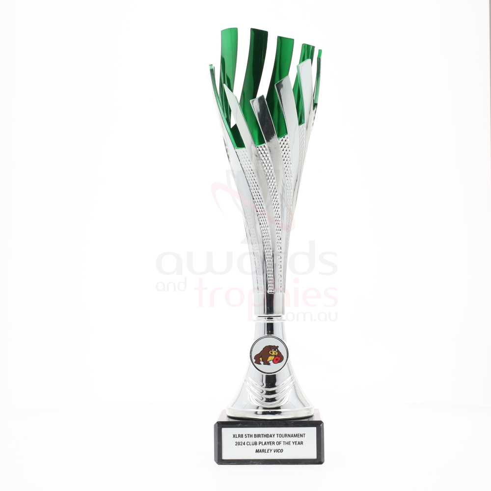 Tenerife Cup Silver/Green 345mm