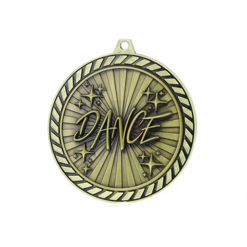 Venture Dance Medal Gold 60mm